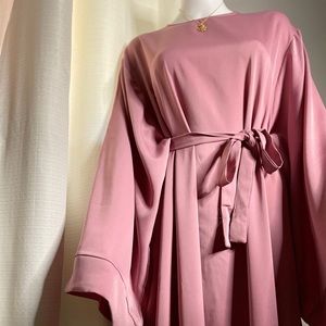 Pink luxury abaya